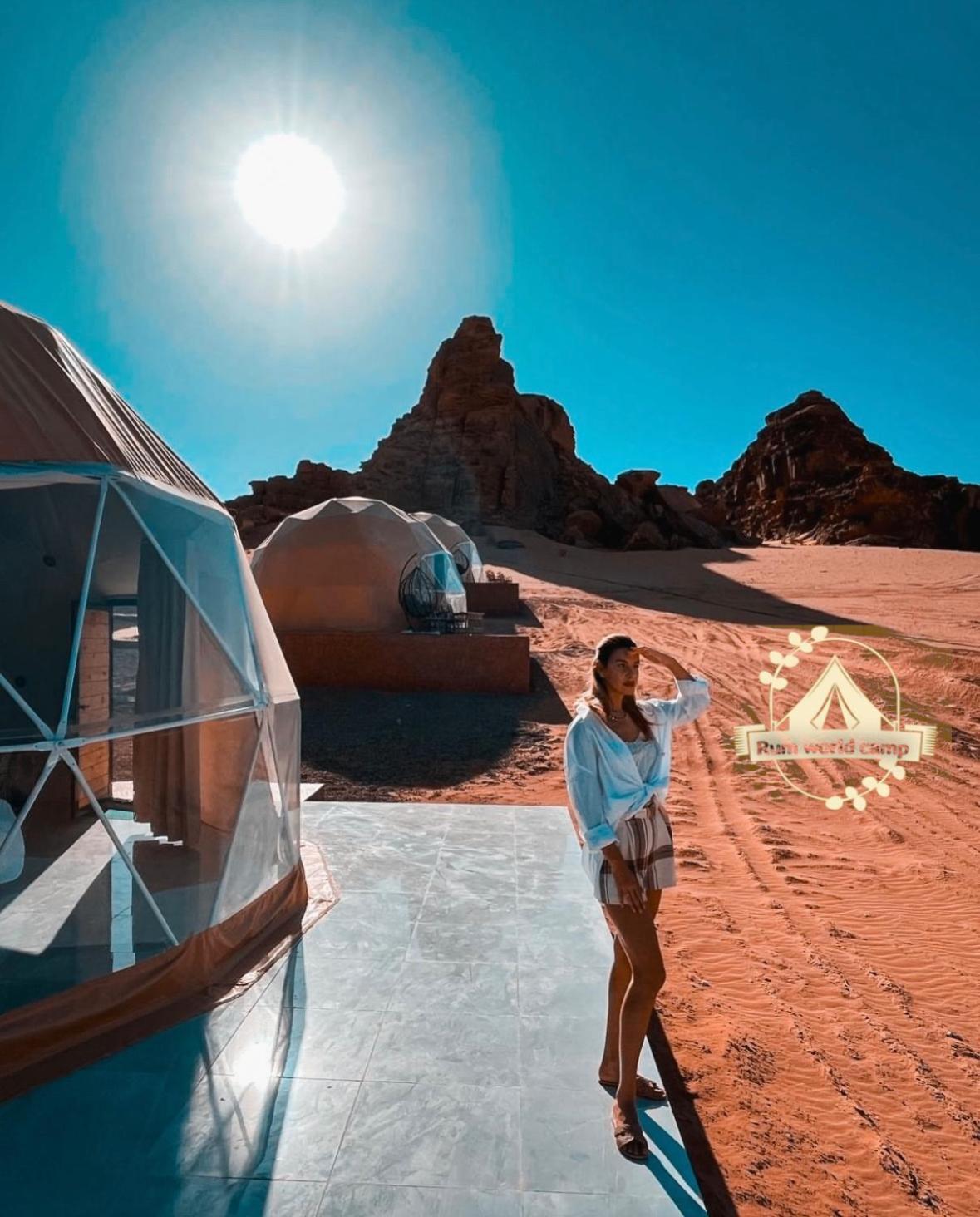 Rum World Bubble Luxury Camp وادي رم المظهر الخارجي الصورة