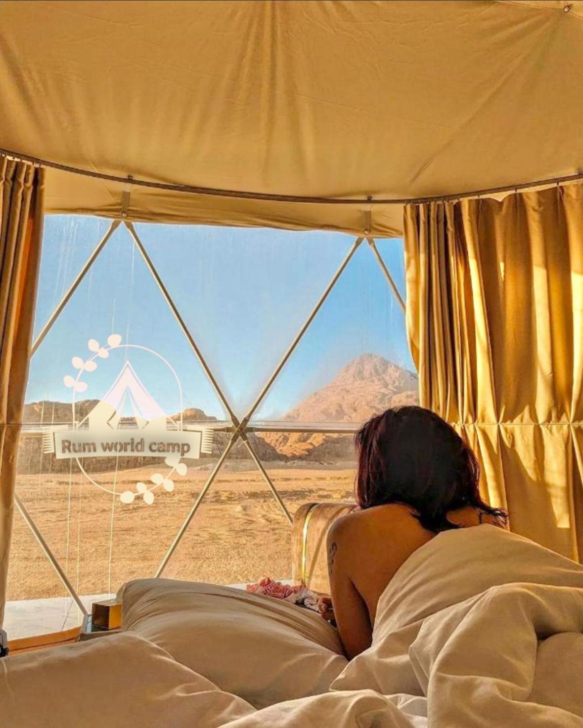 Rum World Bubble Luxury Camp وادي رم المظهر الخارجي الصورة