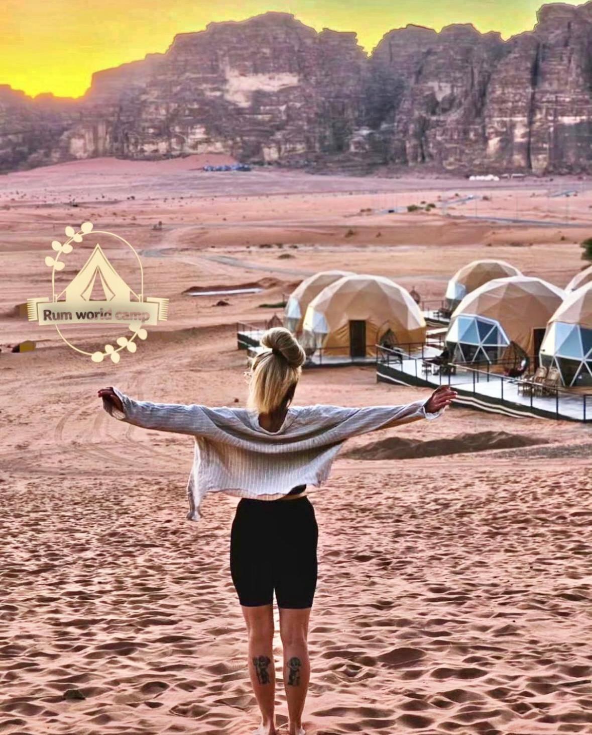 Rum World Bubble Luxury Camp وادي رم المظهر الخارجي الصورة